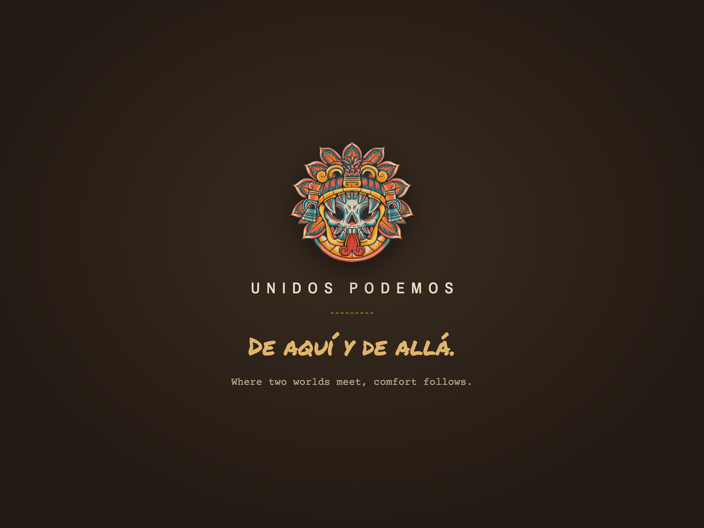 De Aquí y De Allá Embroidered Sweatshirt | Mexican American Crewneck | Bicultural Pride Pullover | Latino Heritage Gift