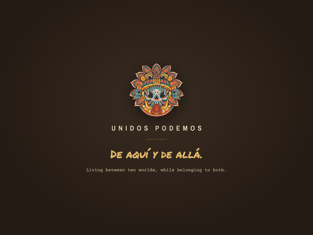De Aquí y De Allá Embroidered Shirt | Mexican American Comfort Colors Tee | Nepantla Cultural T-Shirt